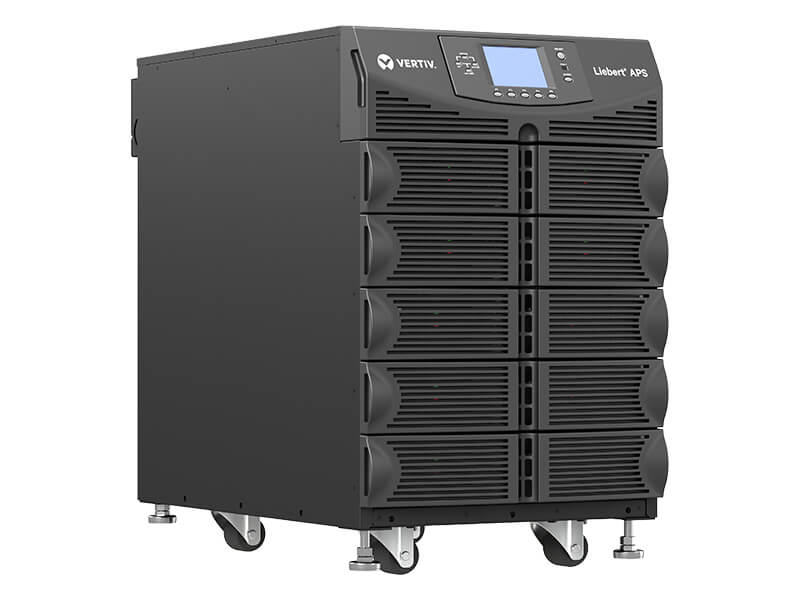 Data Center Systems, Inc Vertiv™ Liebert® APS Modular UPS, 5kVA – 20kVA N+1, Double Conversion Rack/Tower VRLA 208V UPS
