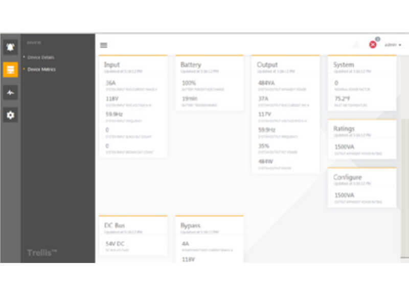 Data Center Systems, Inc Vertiv™ Power Insight