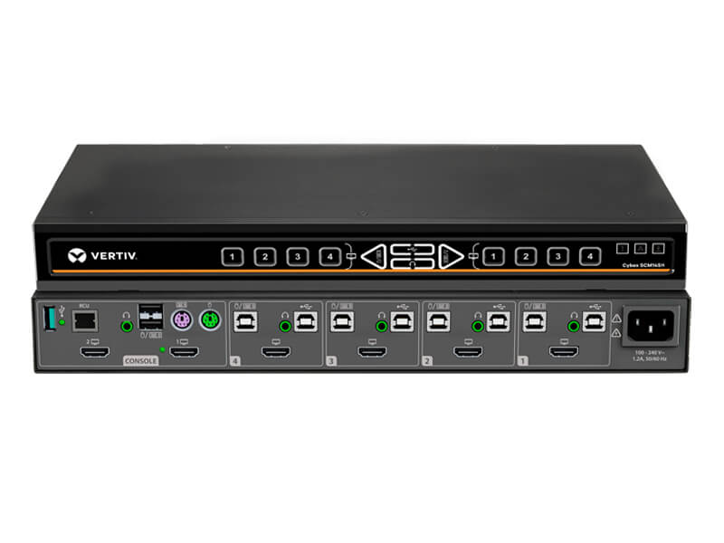 Data Center Systems, Inc Vertiv™ Cybex™ SCM100 Series Secure Desktop Matrix