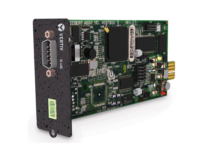 Data Center Systems, Inc Liebert® IntelliSlot™ 485 and Building Management System  Interface Cards
