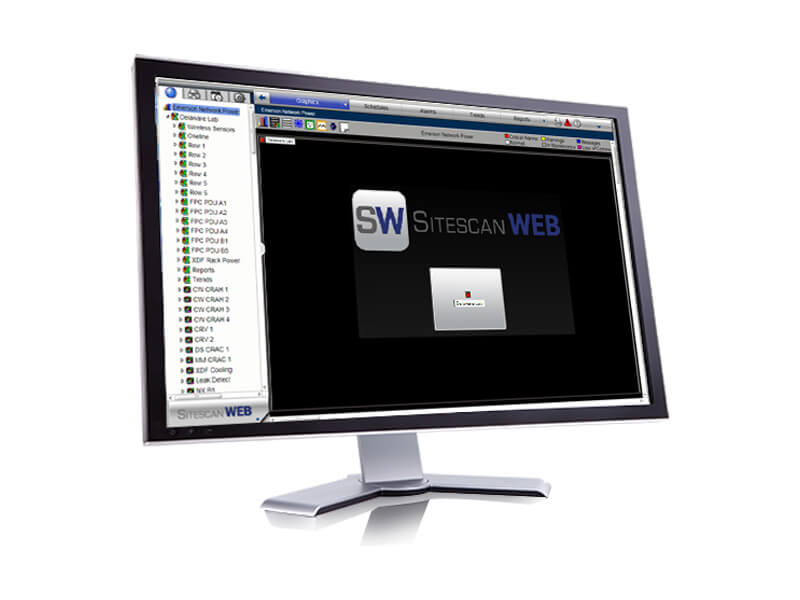 Data Center Systems, Inc Liebert SiteScan Web Centralized Monitoring and Control