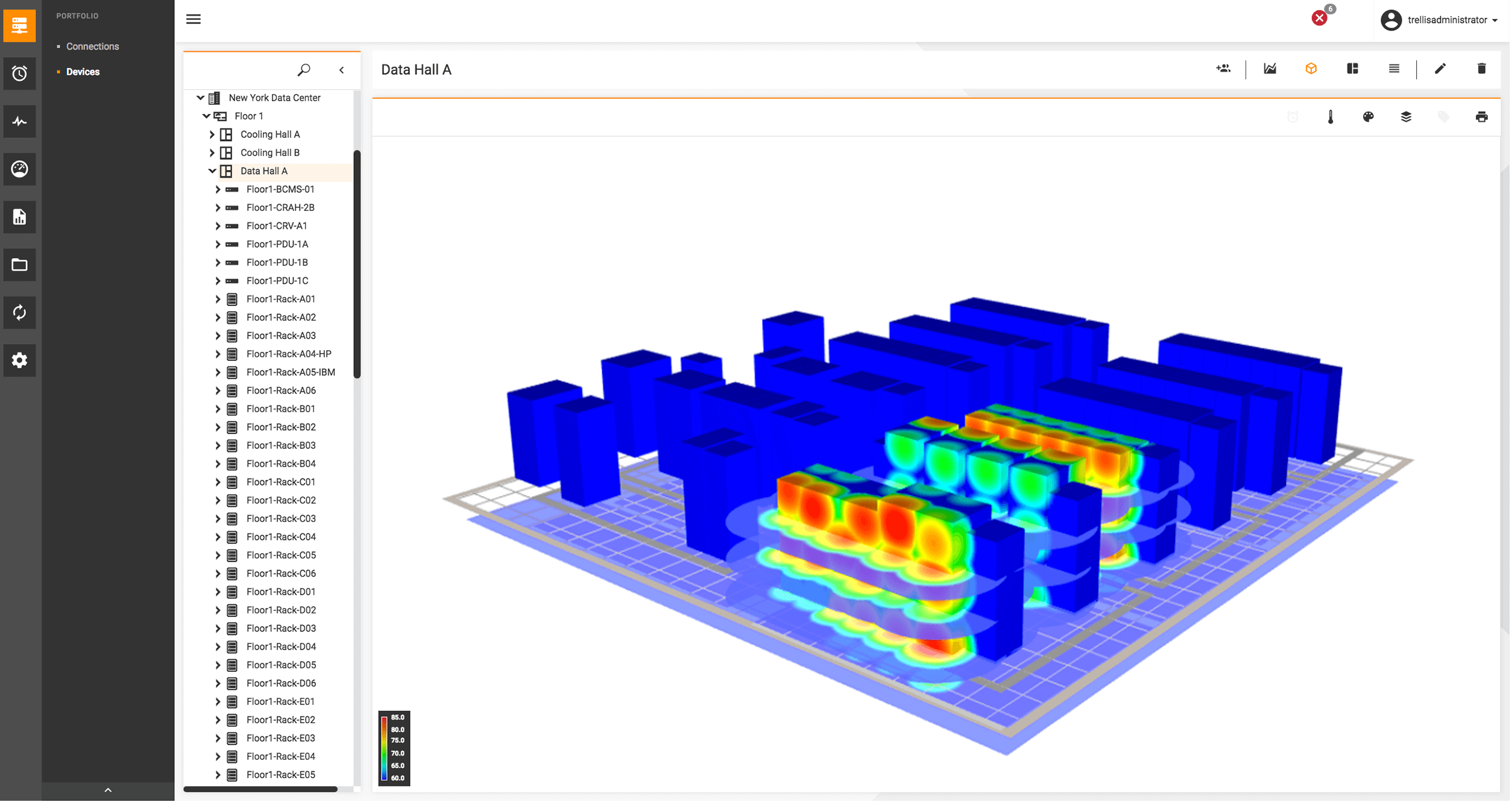 Data Center Systems, Inc Trellis™ Thermal System Manager