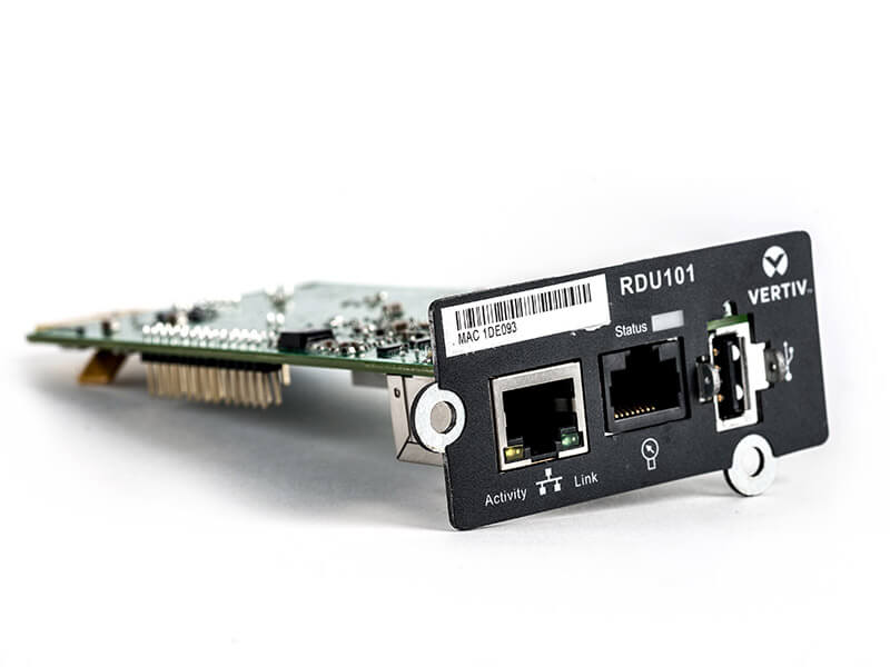Data Center Systems, Inc Vertiv™ Liebert® IntelliSlot™ RDU101 Communications Card